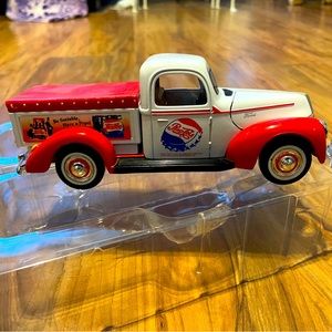Golden Die-cast Pepsi truck.